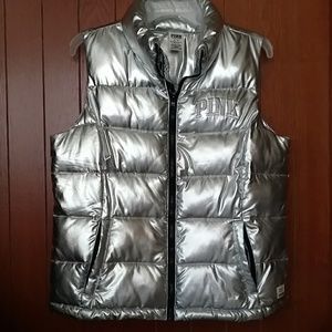 VS Pink Puffer Vest